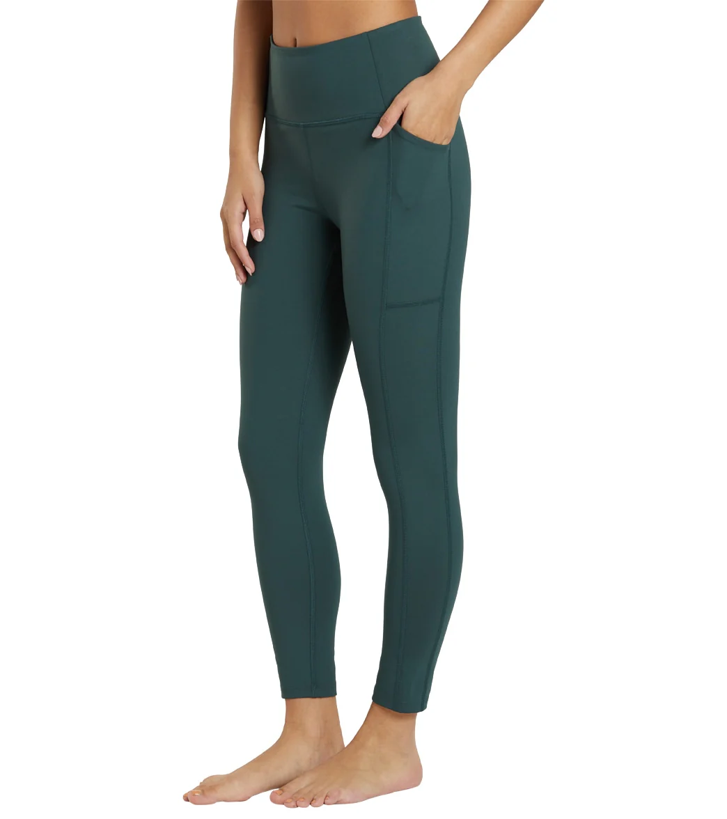 Girlfriend Collective 7/8 Length High Rise Pocket Leggings - Image 19