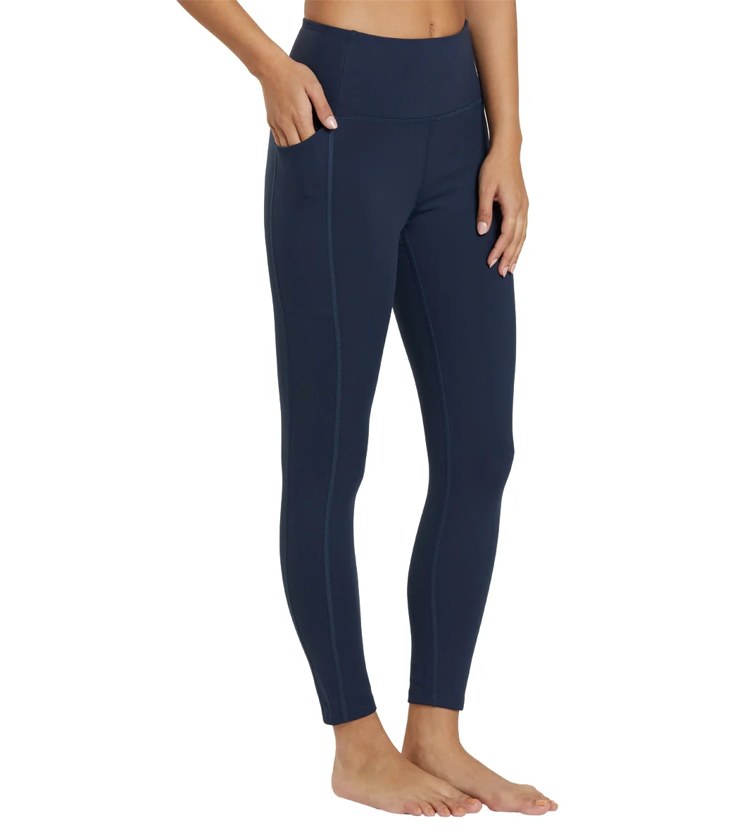 Girlfriend Collective 7/8 Length High Rise Pocket Leggings - Image 23