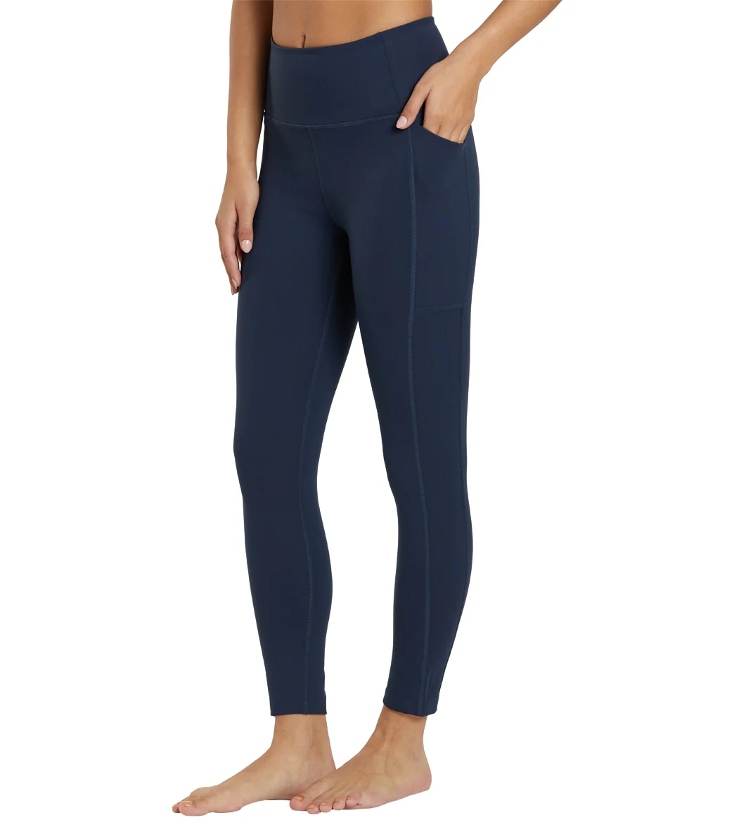 Girlfriend Collective 7/8 Length High Rise Pocket Leggings - Image 26