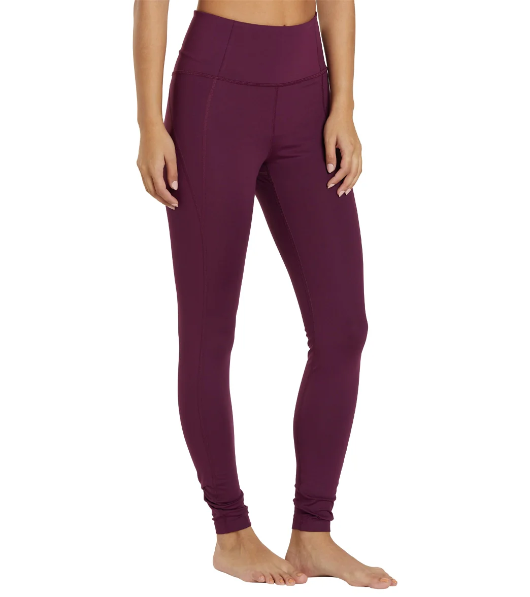 Girlfriend Collective 7/8 Length High Rise Pocket Leggings - Image 9