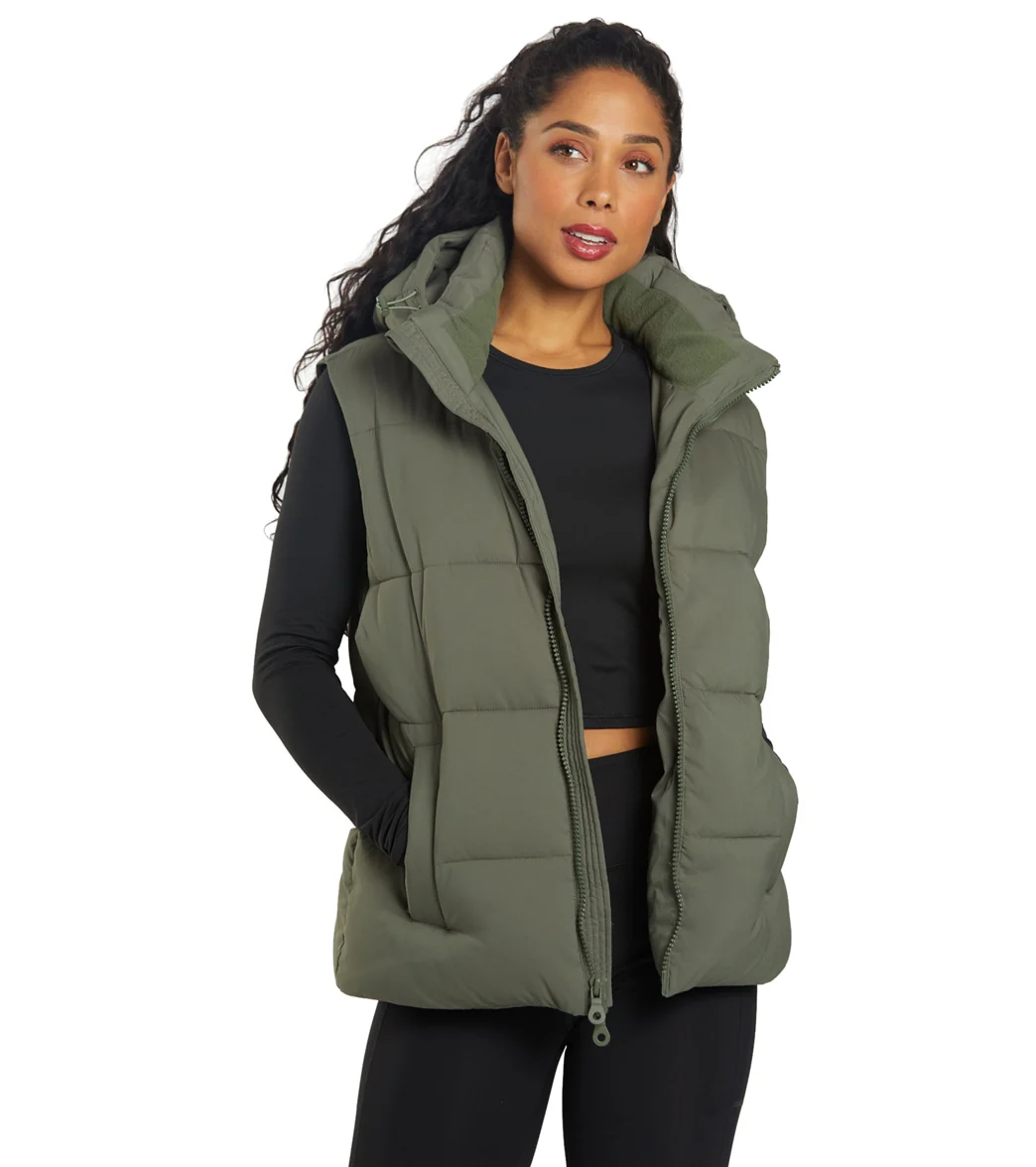 Girlfriend Collective Puffer Vests - Image 6