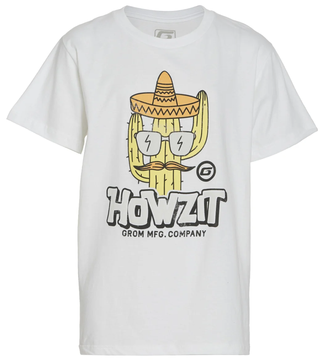 Grom Boys' Howzit Tee (Little Kid, Big Kid)