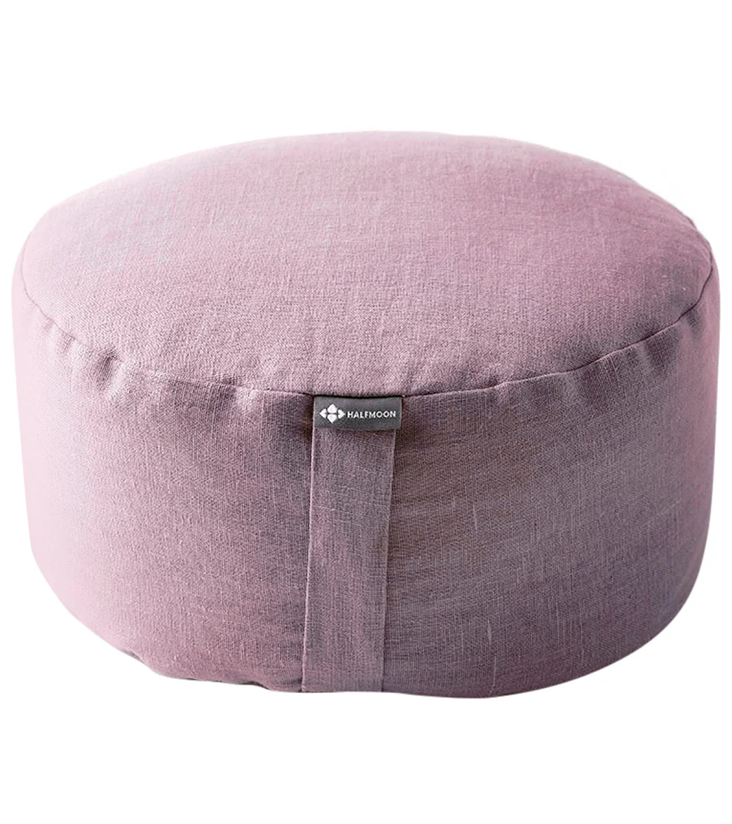 Halfmoon Linen Mod Meditation Cushion - Image 3