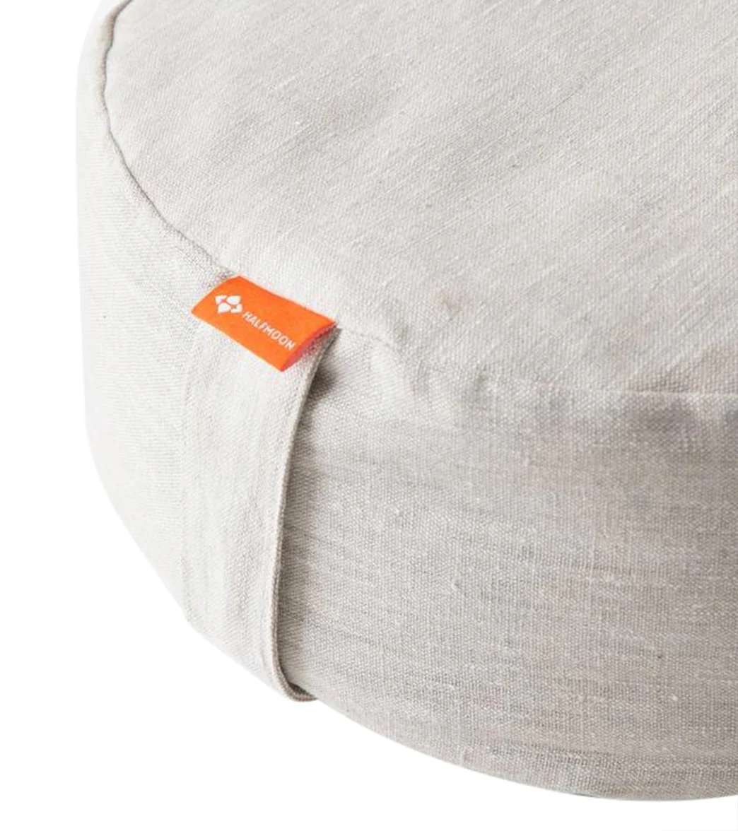 Halfmoon Linen Mod Meditation Cushion - Image 7