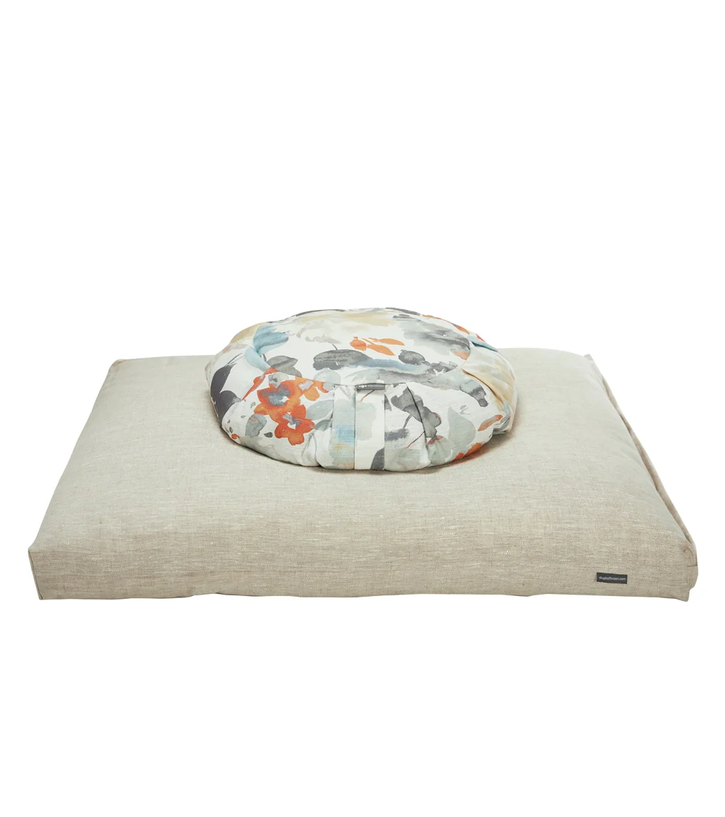 Halfmoon Linen Round Sit Set - Image 4