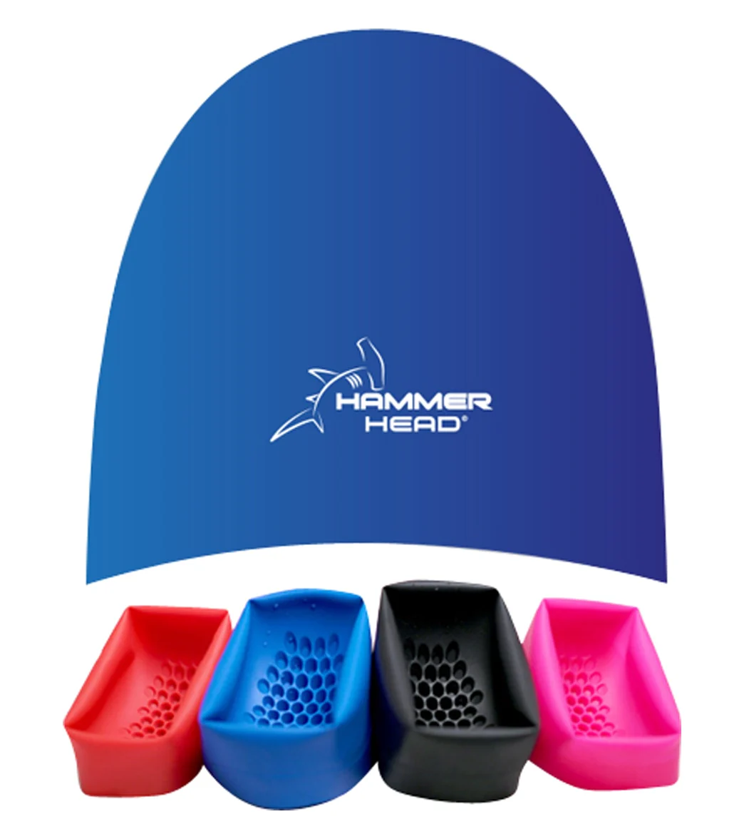 Hammer Head Swim Caps Safe and Fast Silicone Swim Cap - Image 5