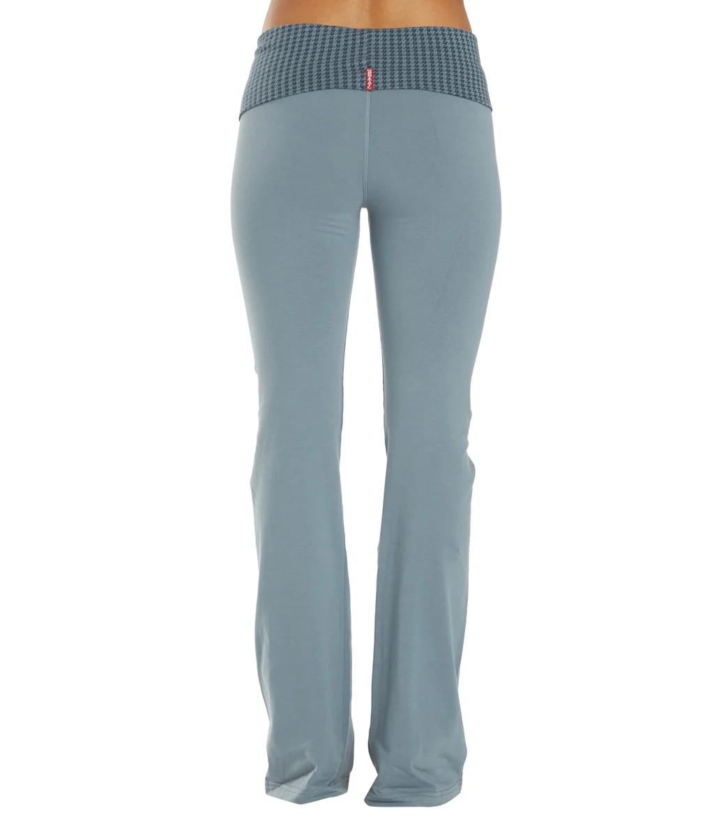 Hard Tail Contour Rolldown Bootleg Flare Pant - Image 10