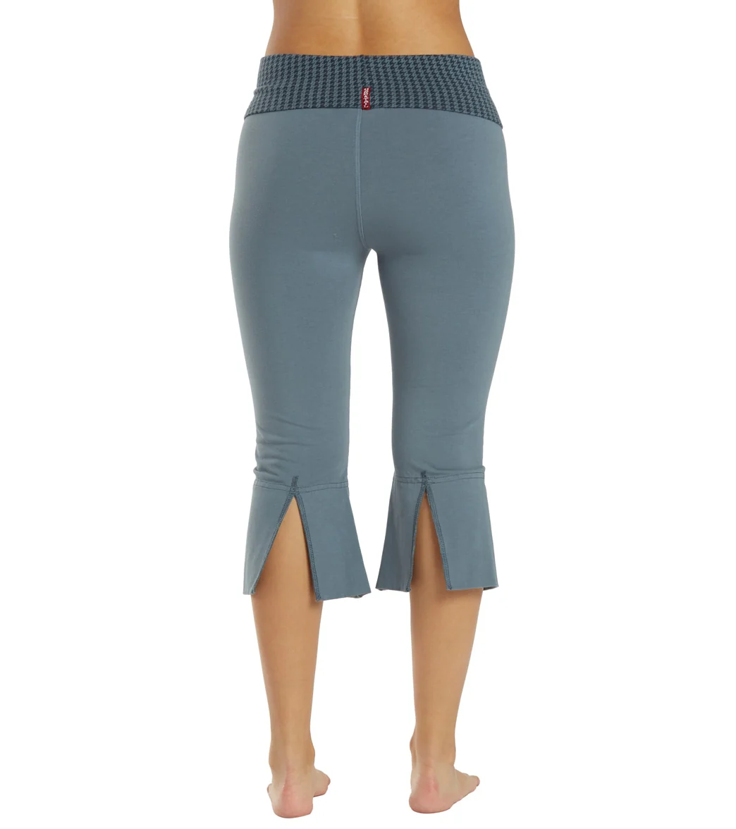 Hard Tail Contour Rolldown V-Split Capris - Image 10