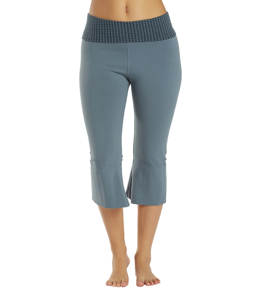 Hard Tail Contour Rolldown V-Split Capris - Image 22