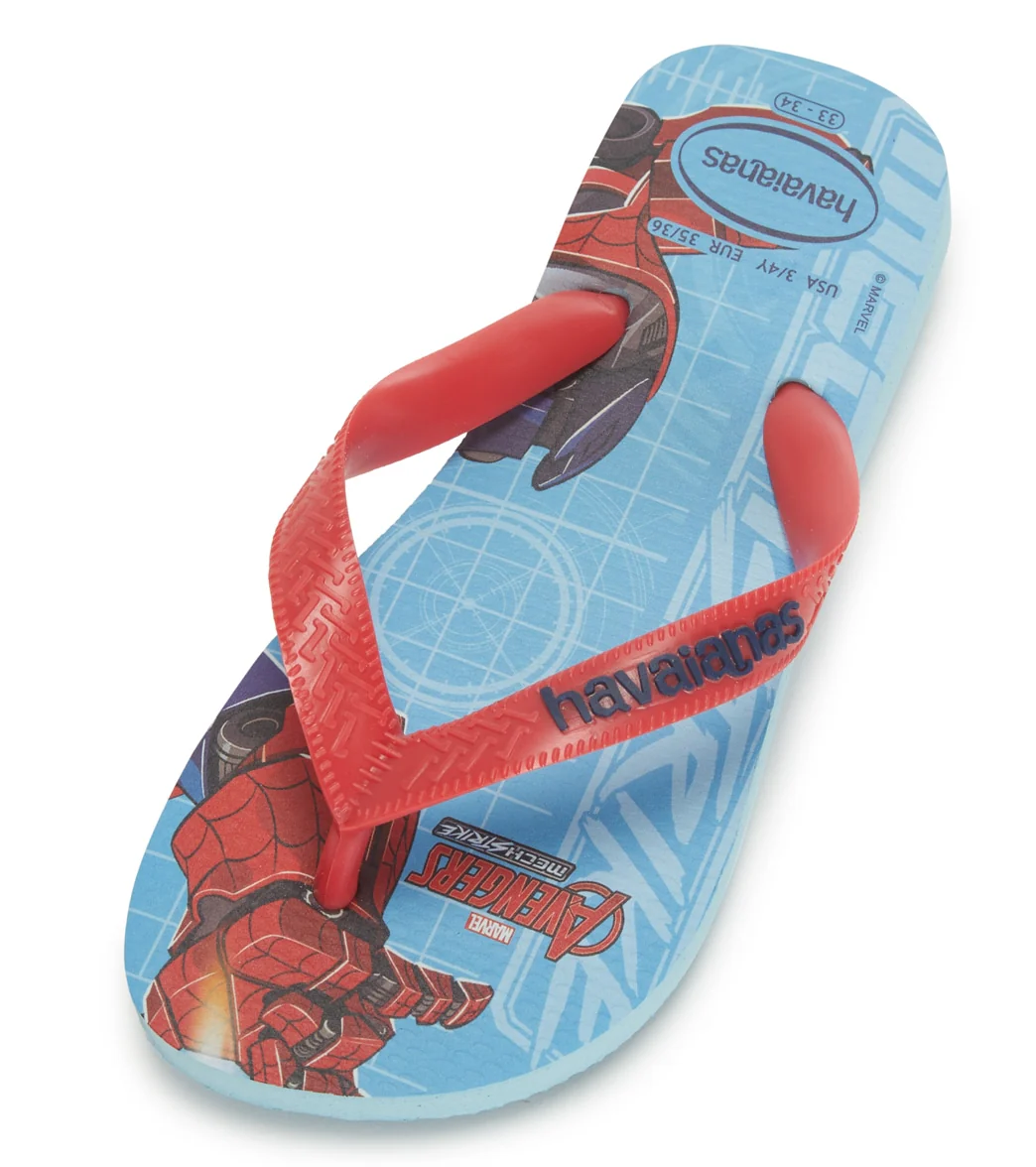 Havaianas Boys' Top Marvel Flips Flops (Toddler, Little Kid, Big Kid) - Image 7