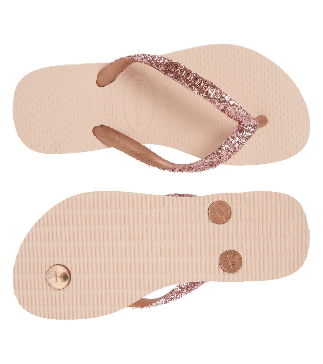 Havaianas Girls' Slim Glitter Ii Flip Flop - Image 4