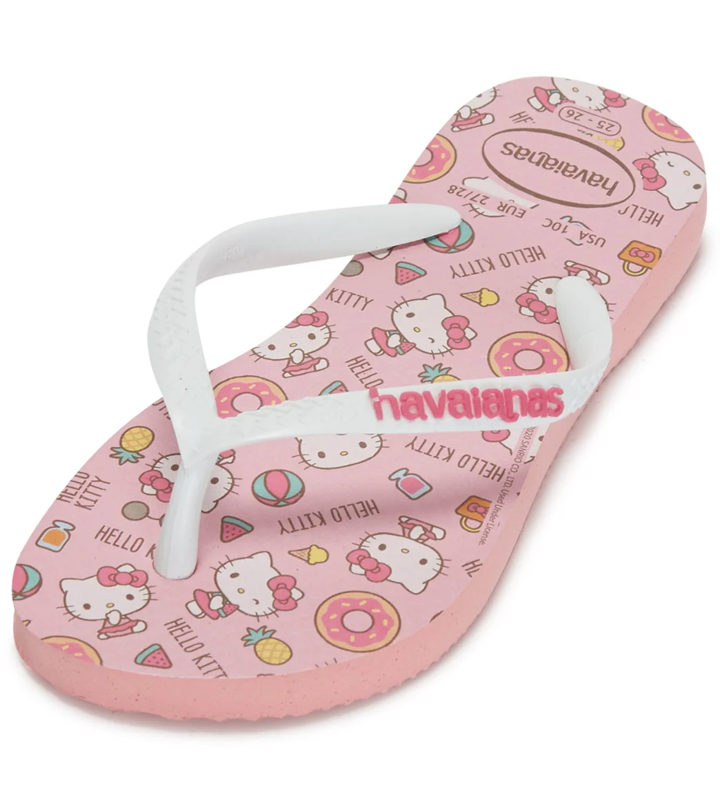 Havaianas Kids Slim Hello Kitty Sandal (Toddler,Little Kid, Big Kid) - Image 6