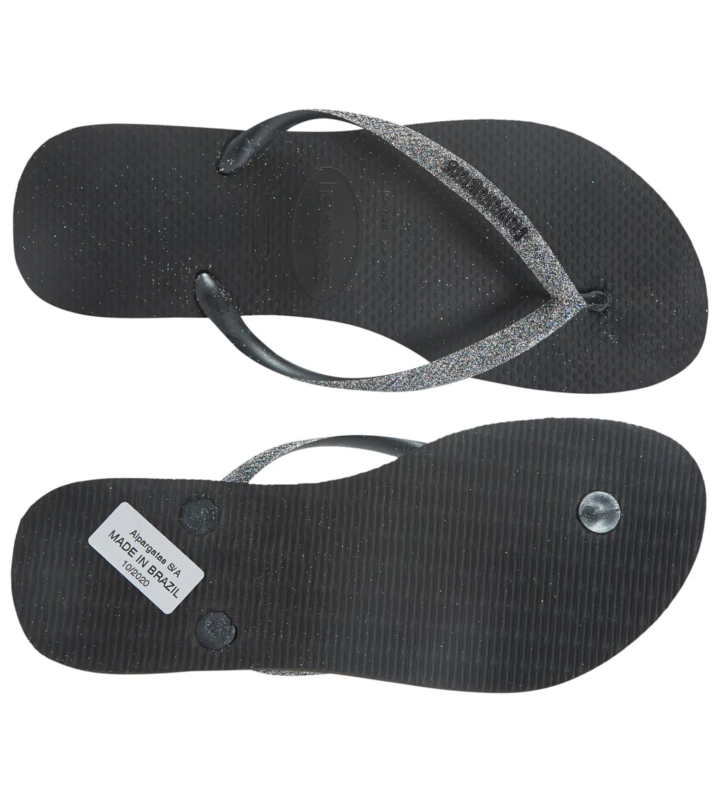 Havaianas Slim Glitter Flip Flop - Image 4