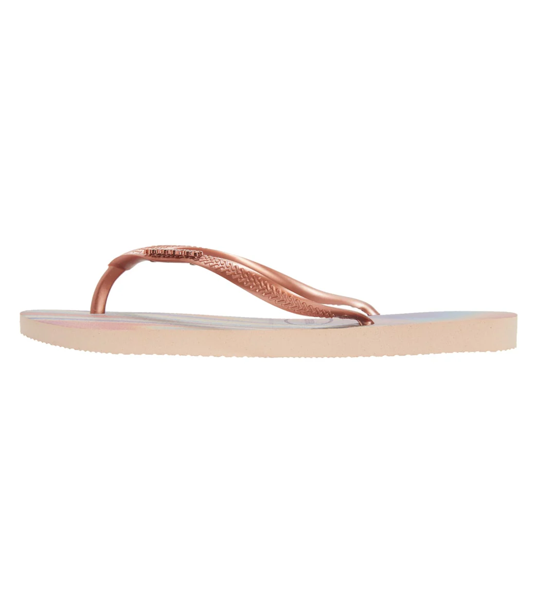 Havaianas Women's Slim Iridescent Flip Flop - Image 2