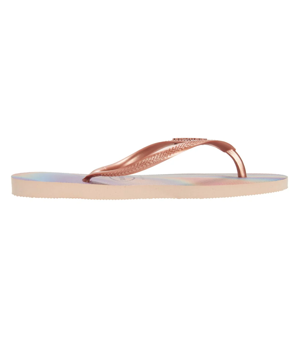 Havaianas Women's Slim Iridescent Flip Flop - Image 3