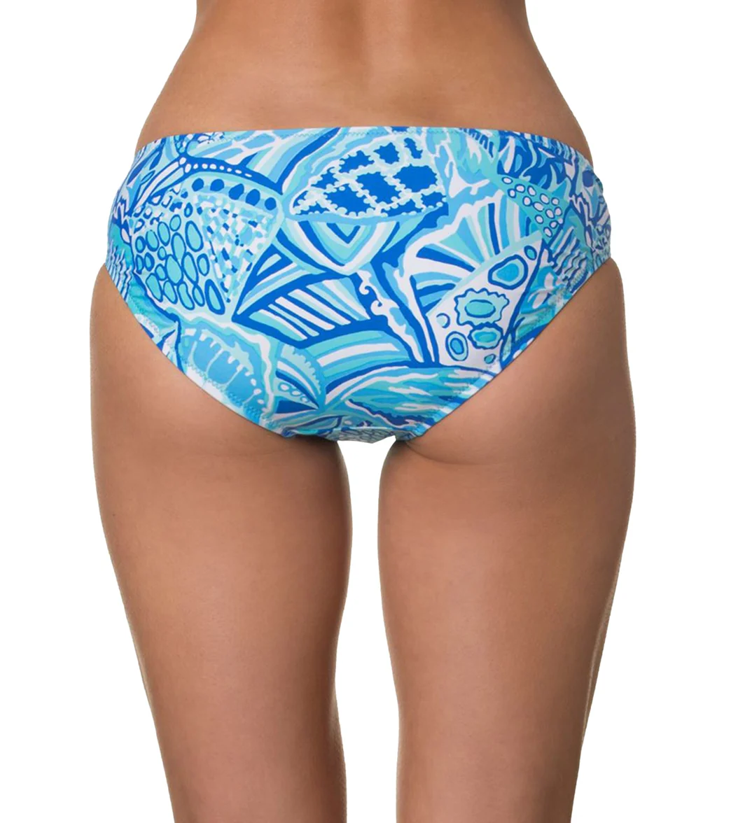 Helen Jon Women's Blue Grotto Shell Hipster Bottom - Image 3