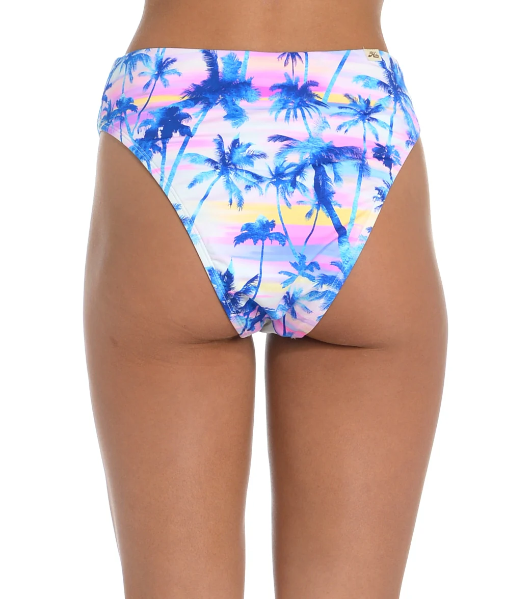 Hobie Women's Palm Beach High Waist Bikini Bottom - Image 2