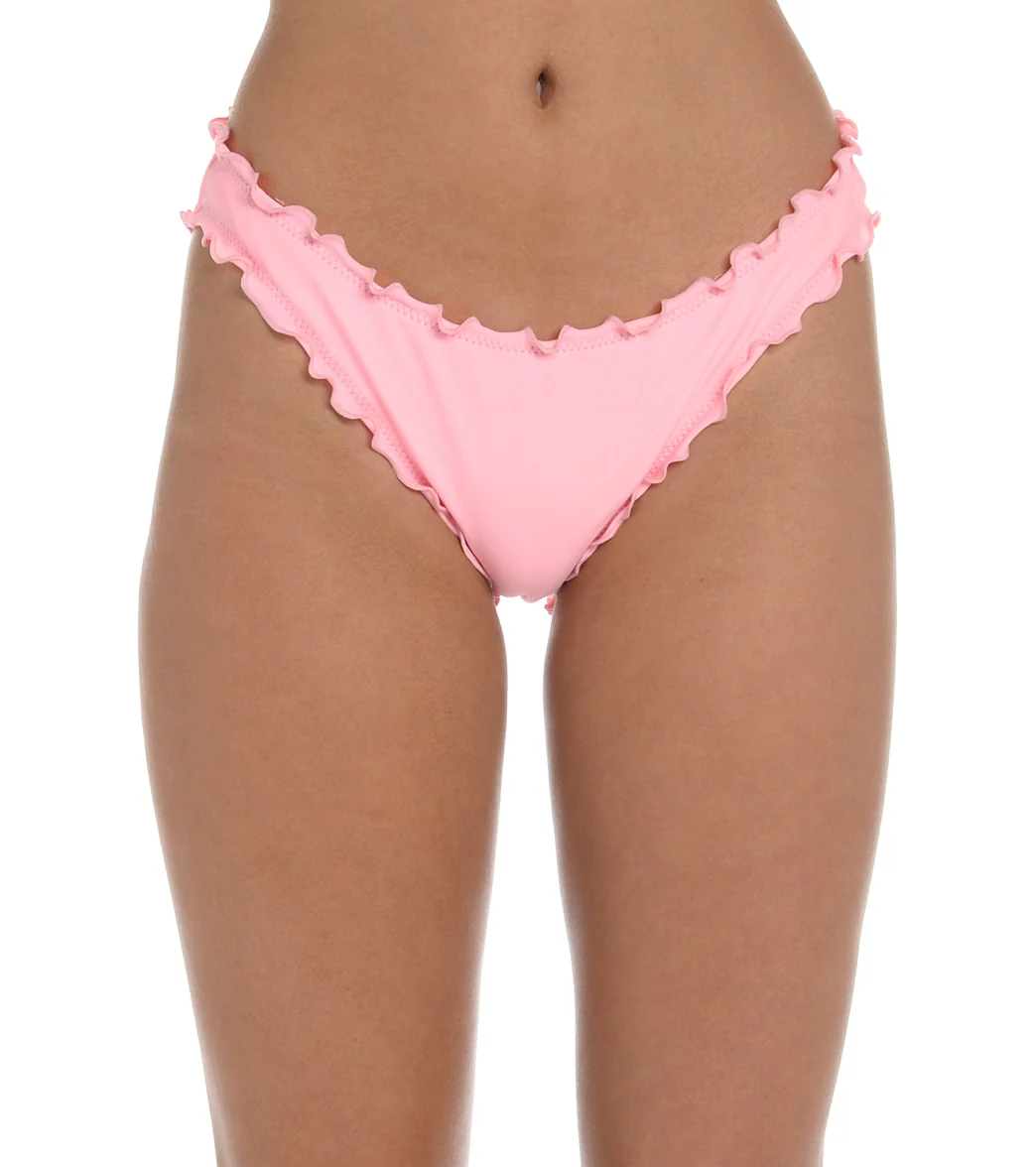 Hobie Women's Solids Ruffled Hipster Bikini Bottom - Image 6