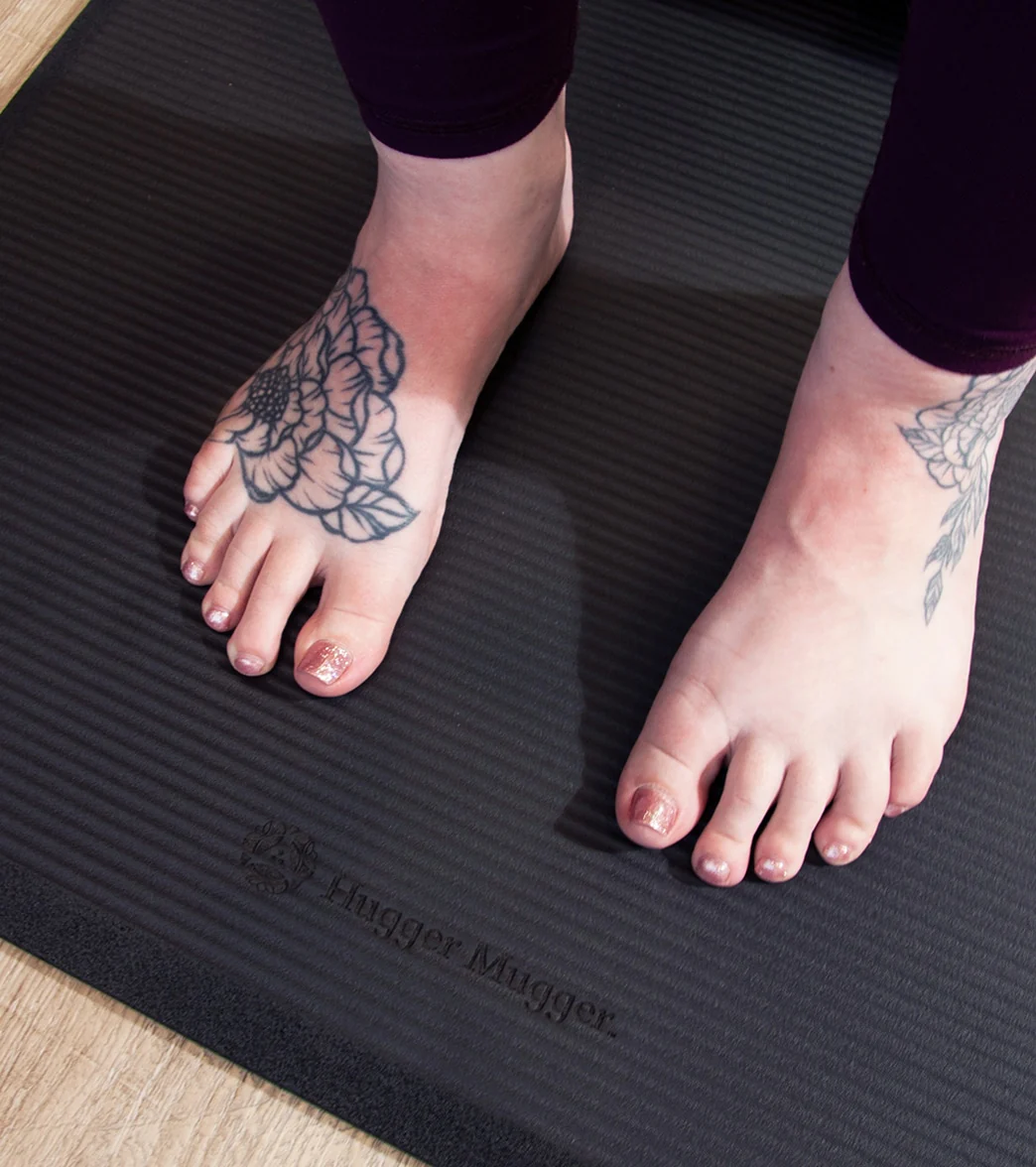 Hugger Mugger Utimate Cushion Extra Long Yoga Mat 74 - Image 3