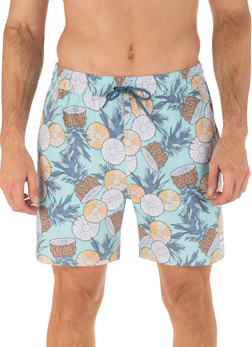 Hurley Men's 17" Phantom Naturals Cannonball Swim Trunks