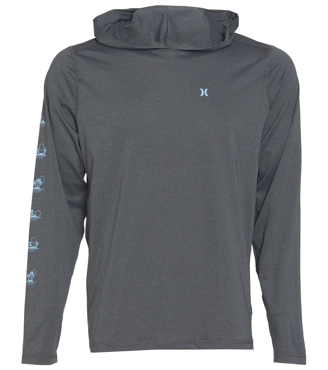 Hurley Men's Arm Bars Hybrid UPF+ Hoodie - Image 9