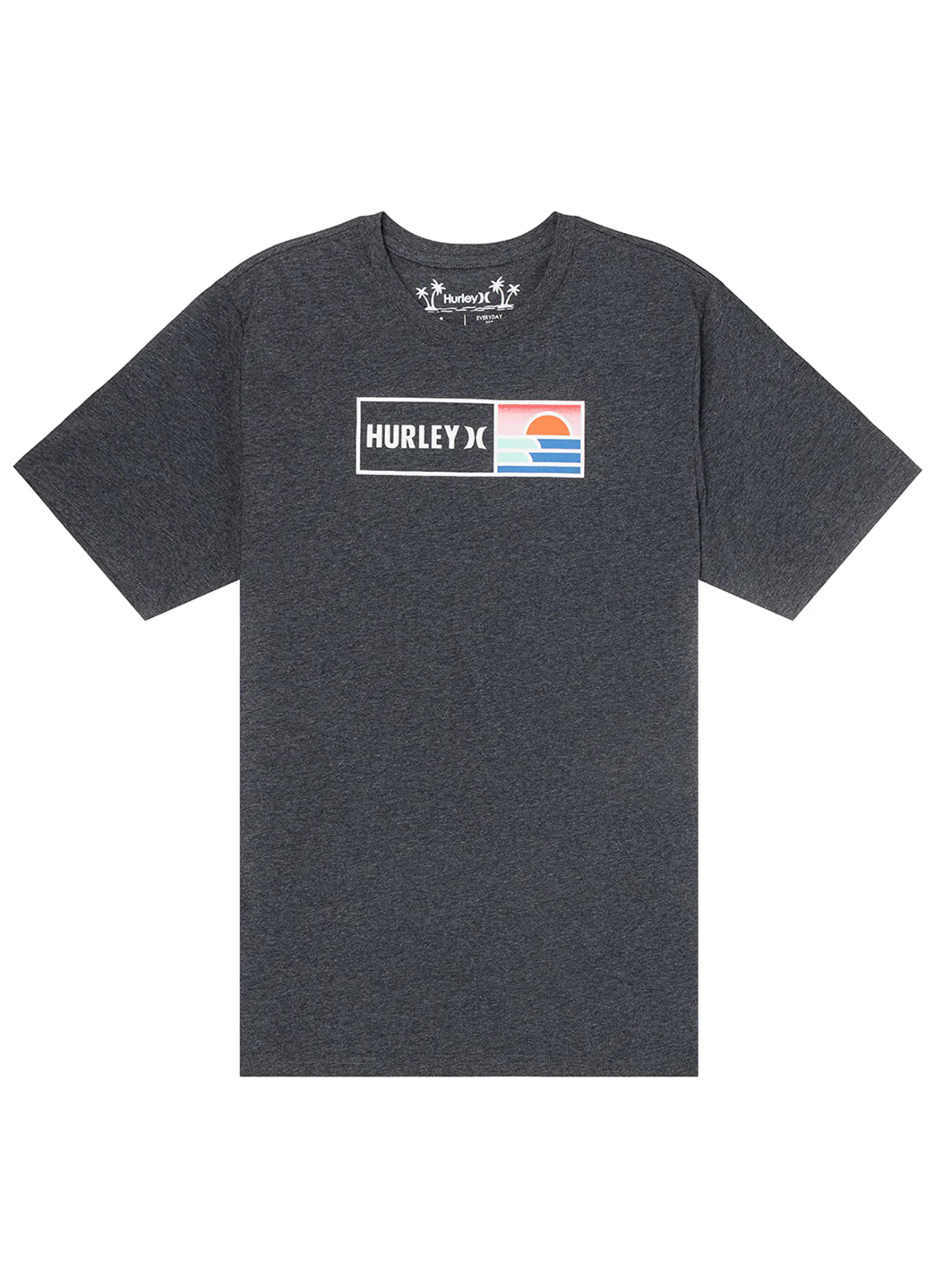 Hurley Men's Everyday Box Waves Short Sleeve Tee - Image 2