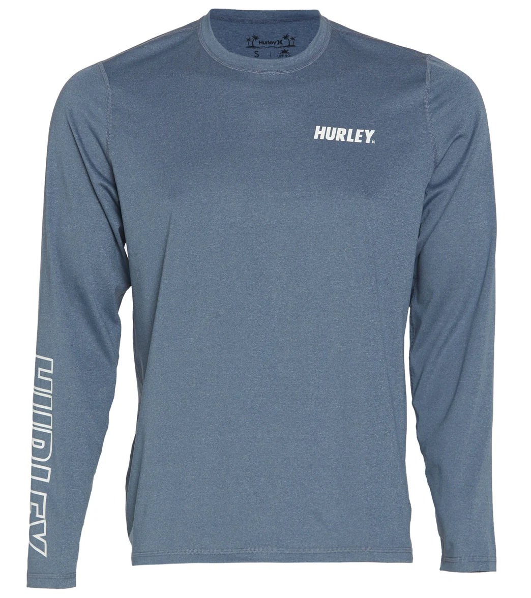 Hurley Men's Fastlane Hybrid UPF 50+ Long Sleeve Shirt