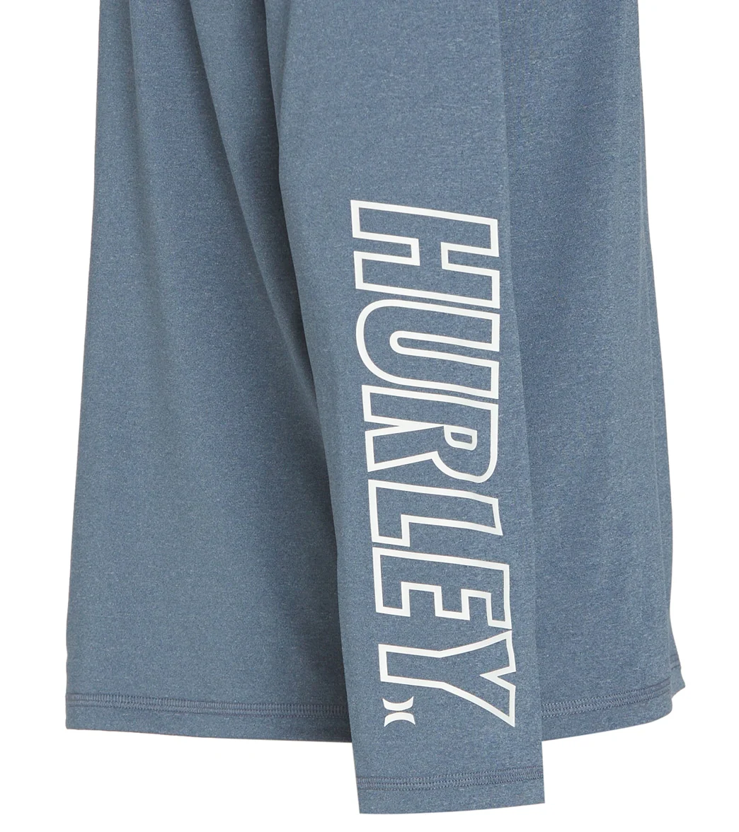 Hurley Men's Fastlane Hybrid UPF 50+ Long Sleeve Shirt - Image 3