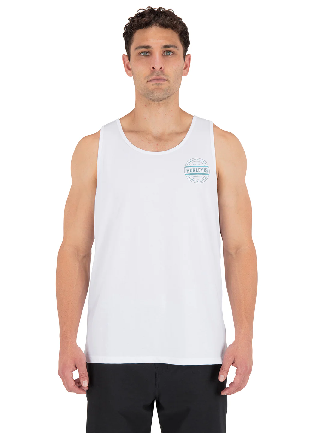 Hurley Men's Filler Tank Short Sleeve Tank Top - Image 12