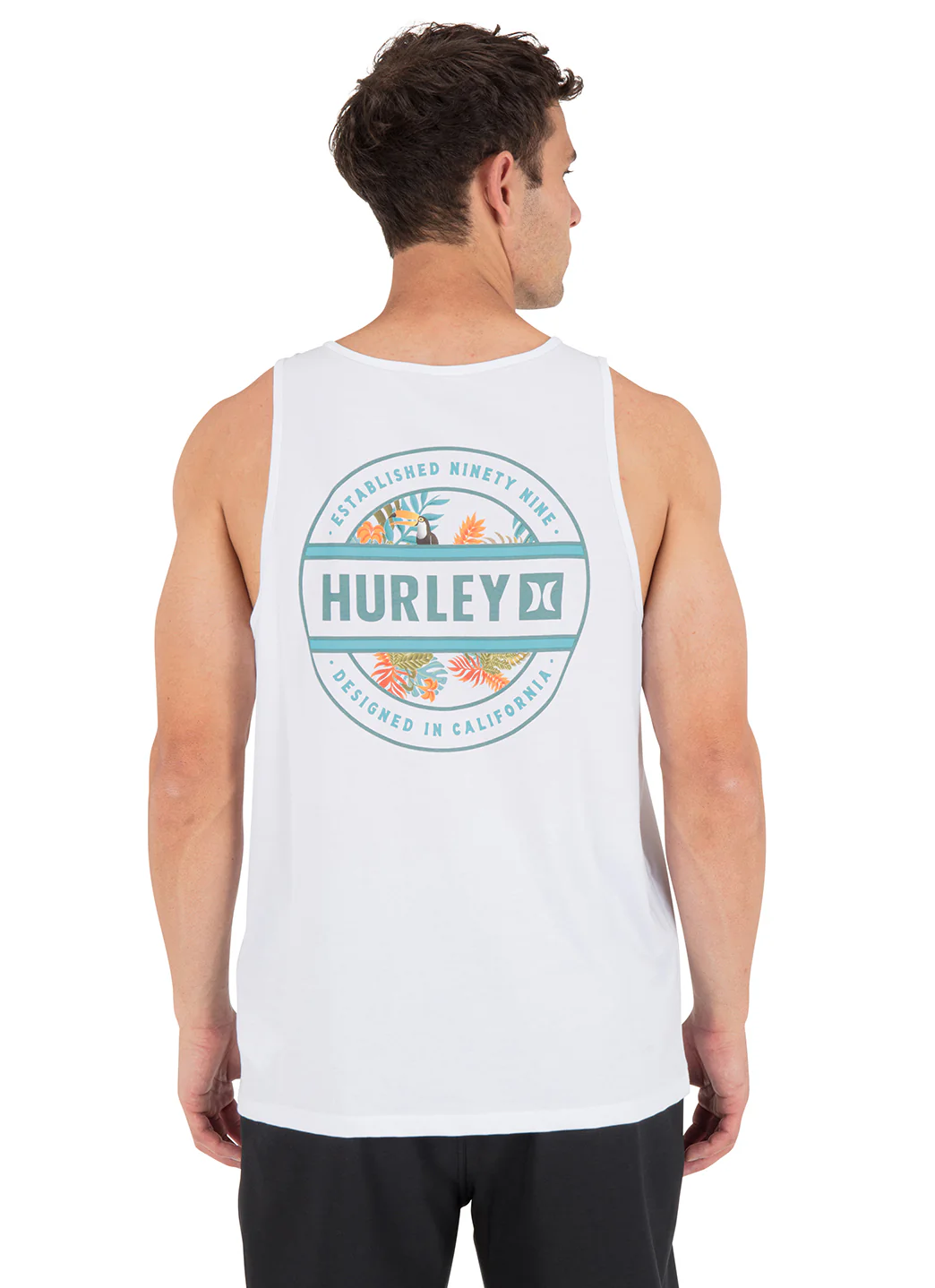 Hurley Men's Filler Tank Short Sleeve Tank Top - Image 14