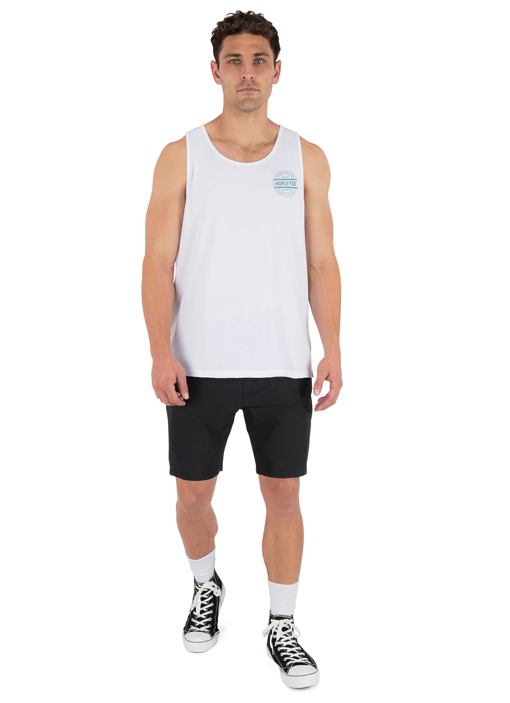 Hurley Men's Filler Tank Short Sleeve Tank Top - Image 15