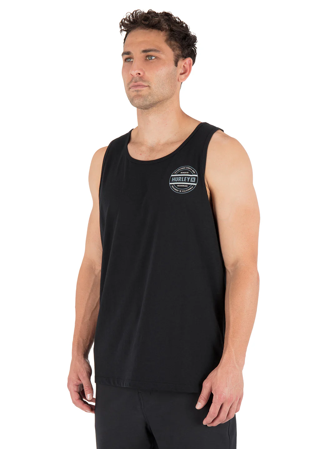 Hurley Men's Filler Tank Short Sleeve Tank Top - Image 4