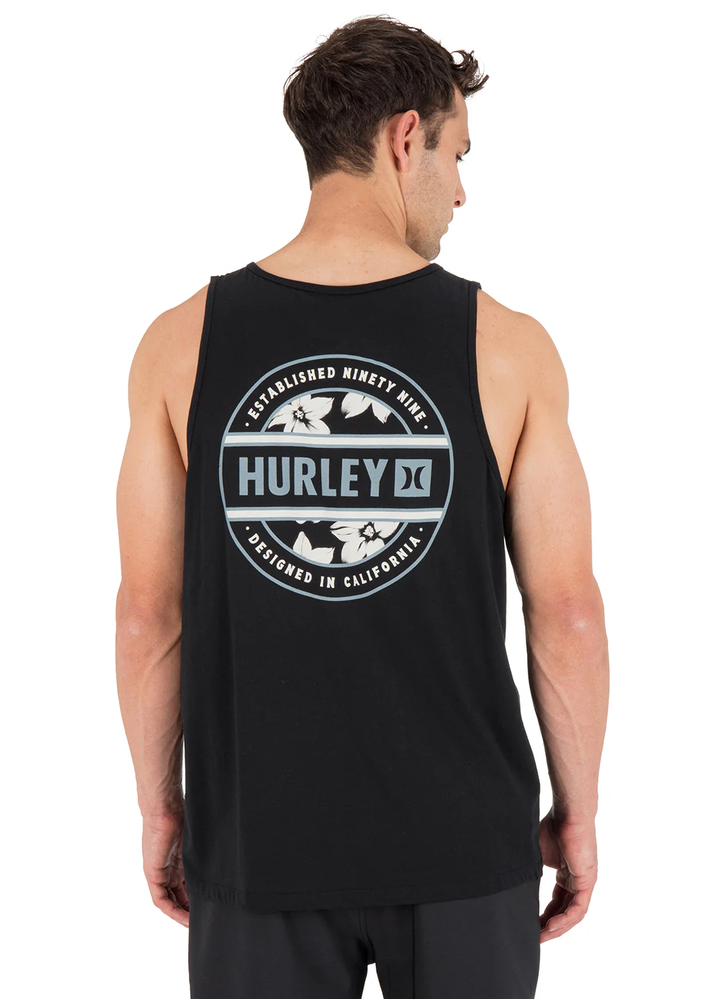 Hurley Men's Filler Tank Short Sleeve Tank Top - Image 5