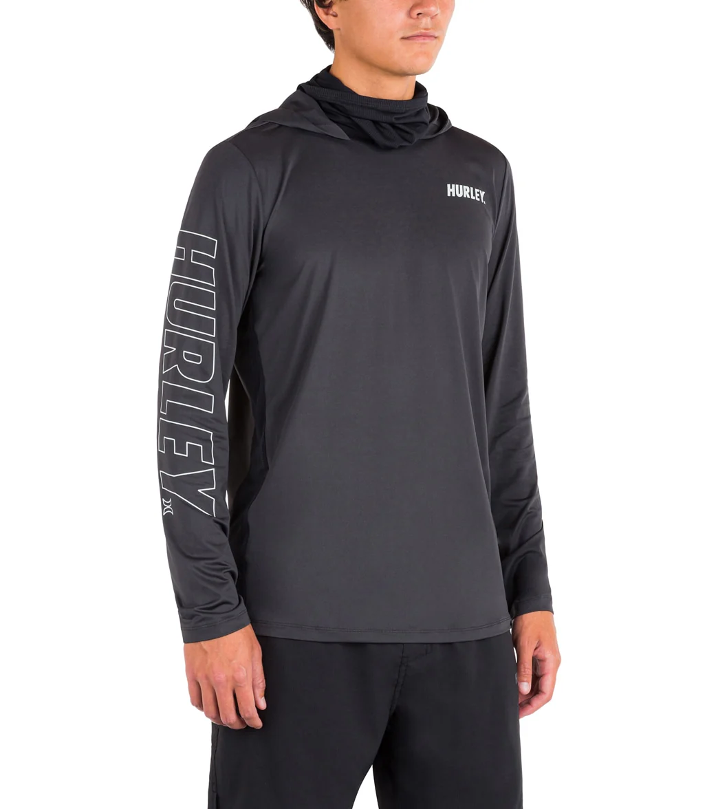 Hurley Men's H2O-Dri Atticus Fastlane UPF 50+ Long Sleeve Pullover Hoodie - Image 2