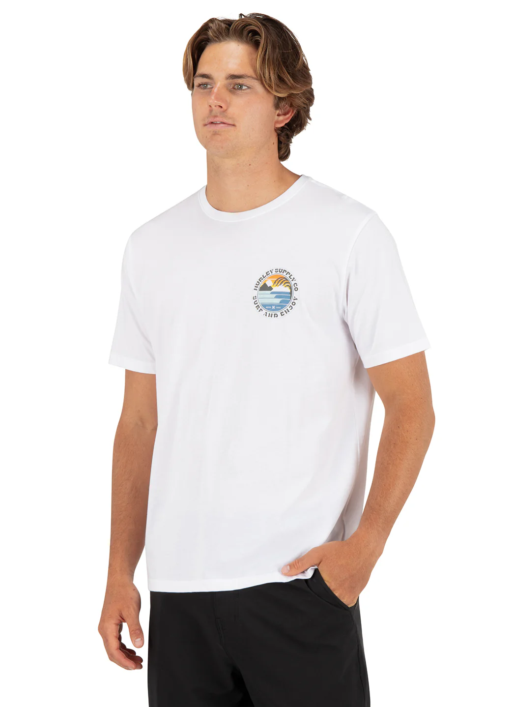 Hurley Men's Lefts Short Sleeve T Shirt - Image 4