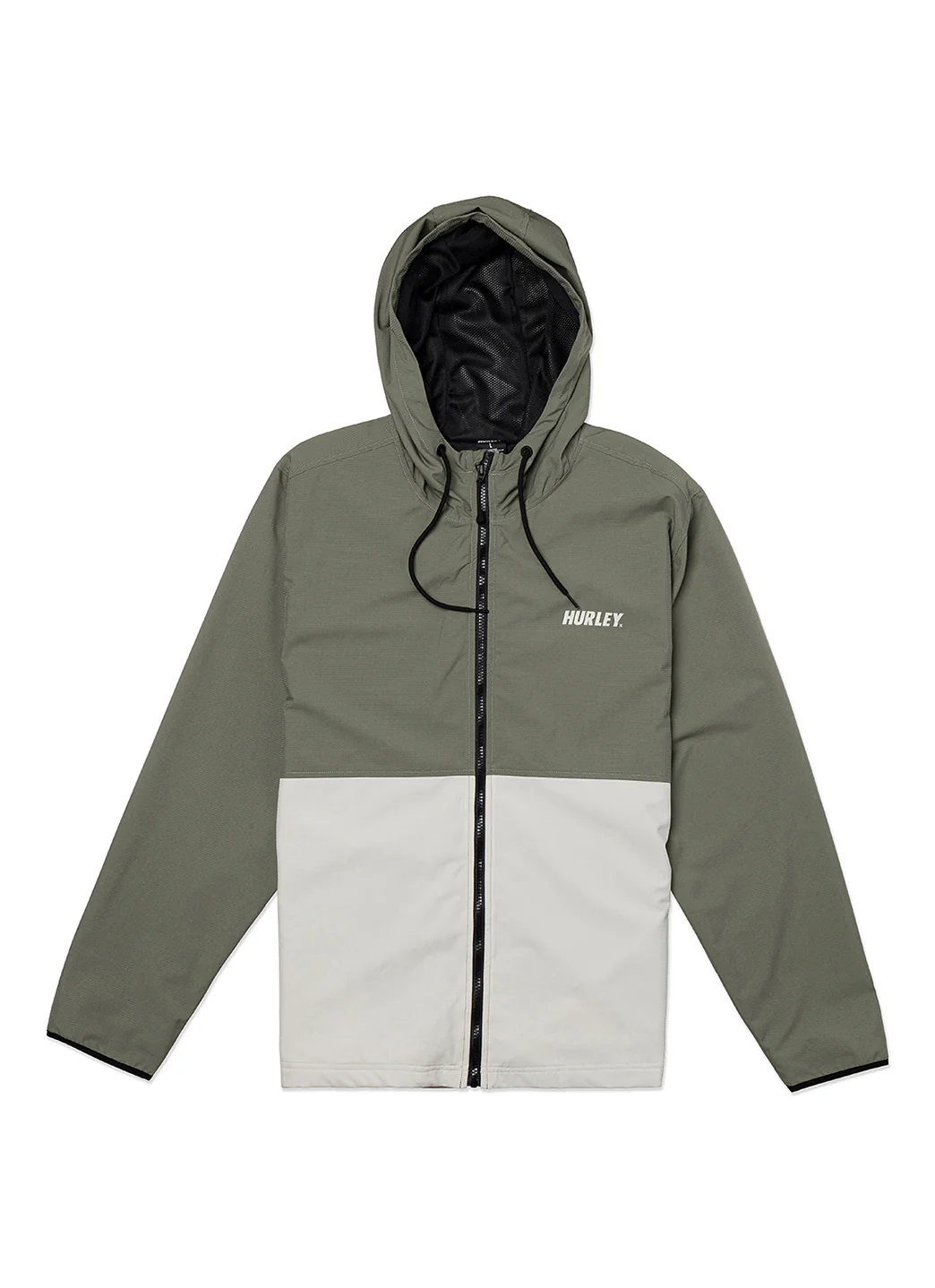 Hurley Men's Pismo Full Zip Windbreaker Jacket - Image 2