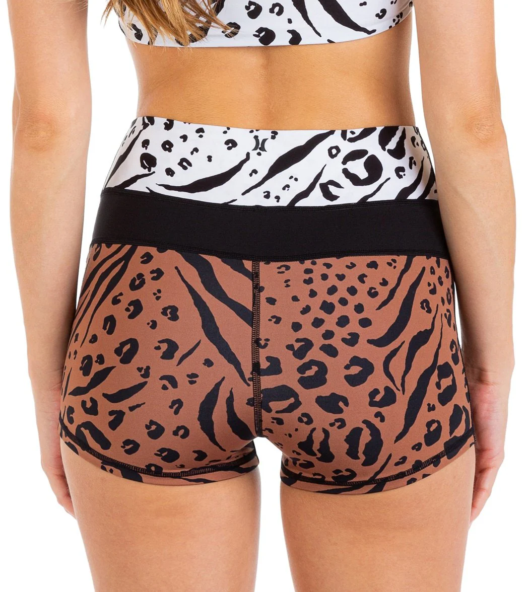 Hurley Women's Animix High Waist Surf Short - Image 3