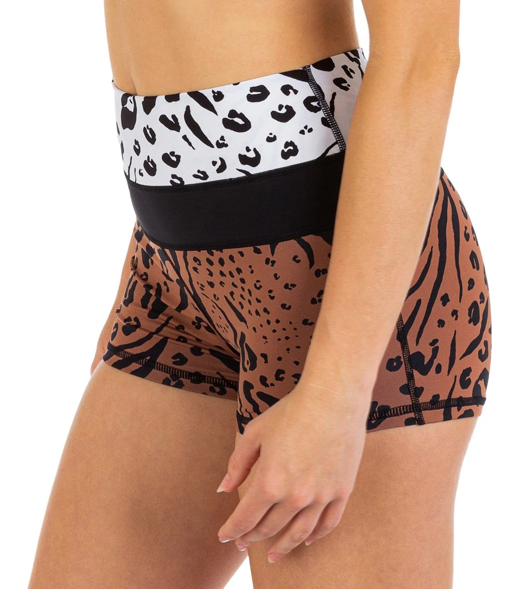 Hurley Women's Animix High Waist Surf Short - Image 5