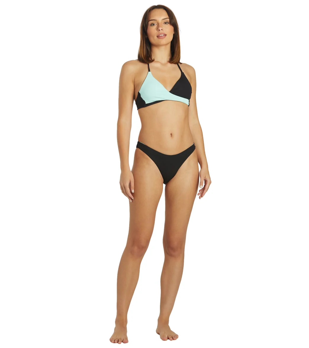 Hurley Women's Baby Rib Reversible Cheeky French Bikini Bottom - Image 4