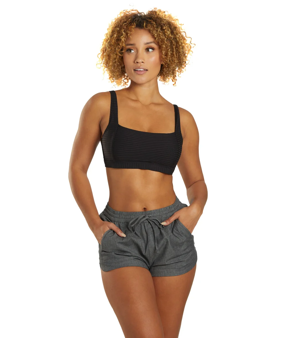 Hurley Women's Cindy Chambray Shorts - Image 4