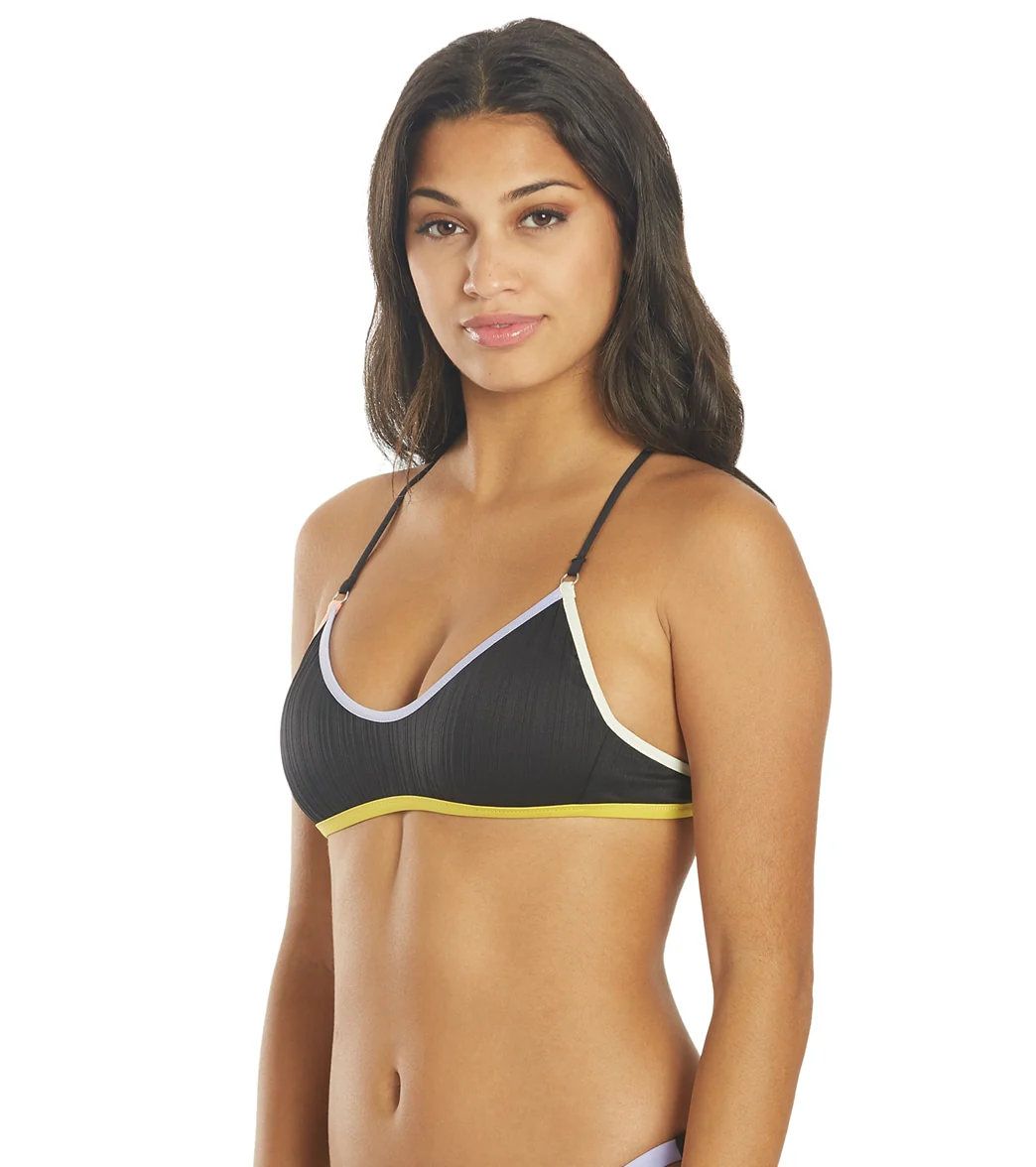 Hurley Women's Colorblock Cross Back Top - Image 5