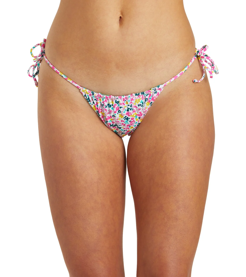 Hurley Women's Confetti Reversible Tie Side Bikini Bottom - Image 8