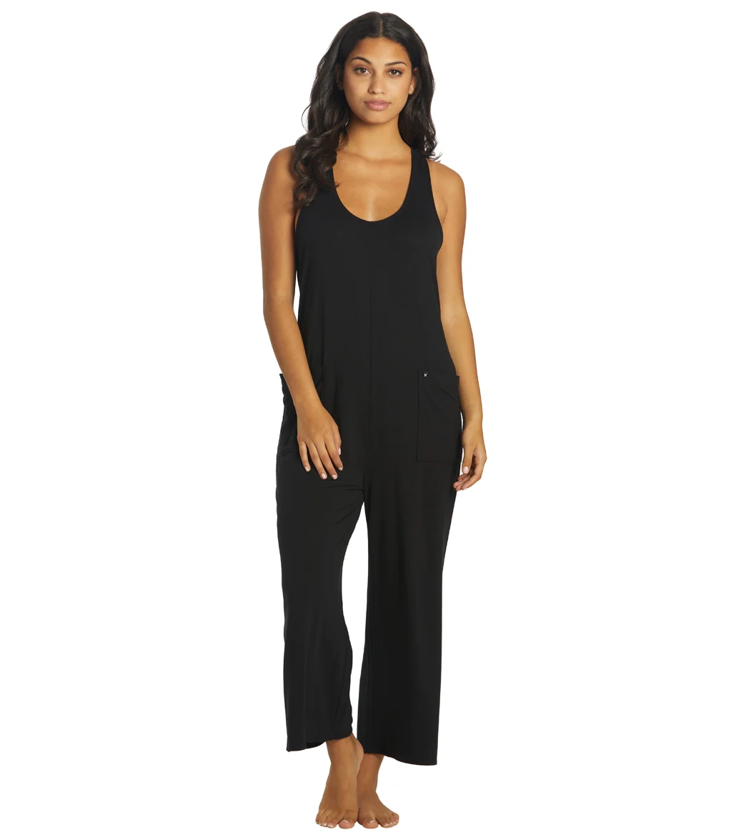 Hurley Women's Cropped Jumpsuit - Image 8