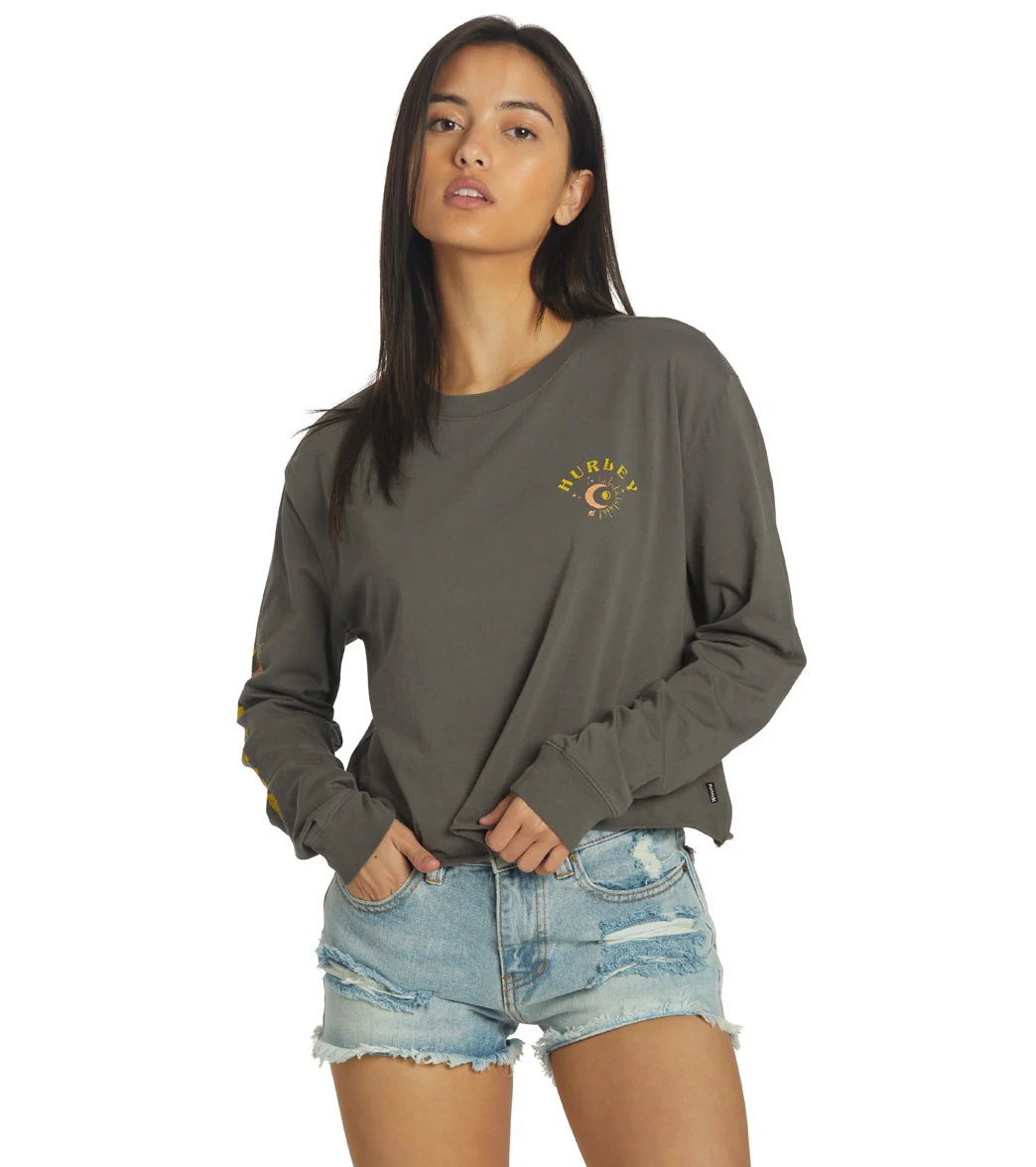 Hurley Women's Dreamer Cropped Tee - Image 7