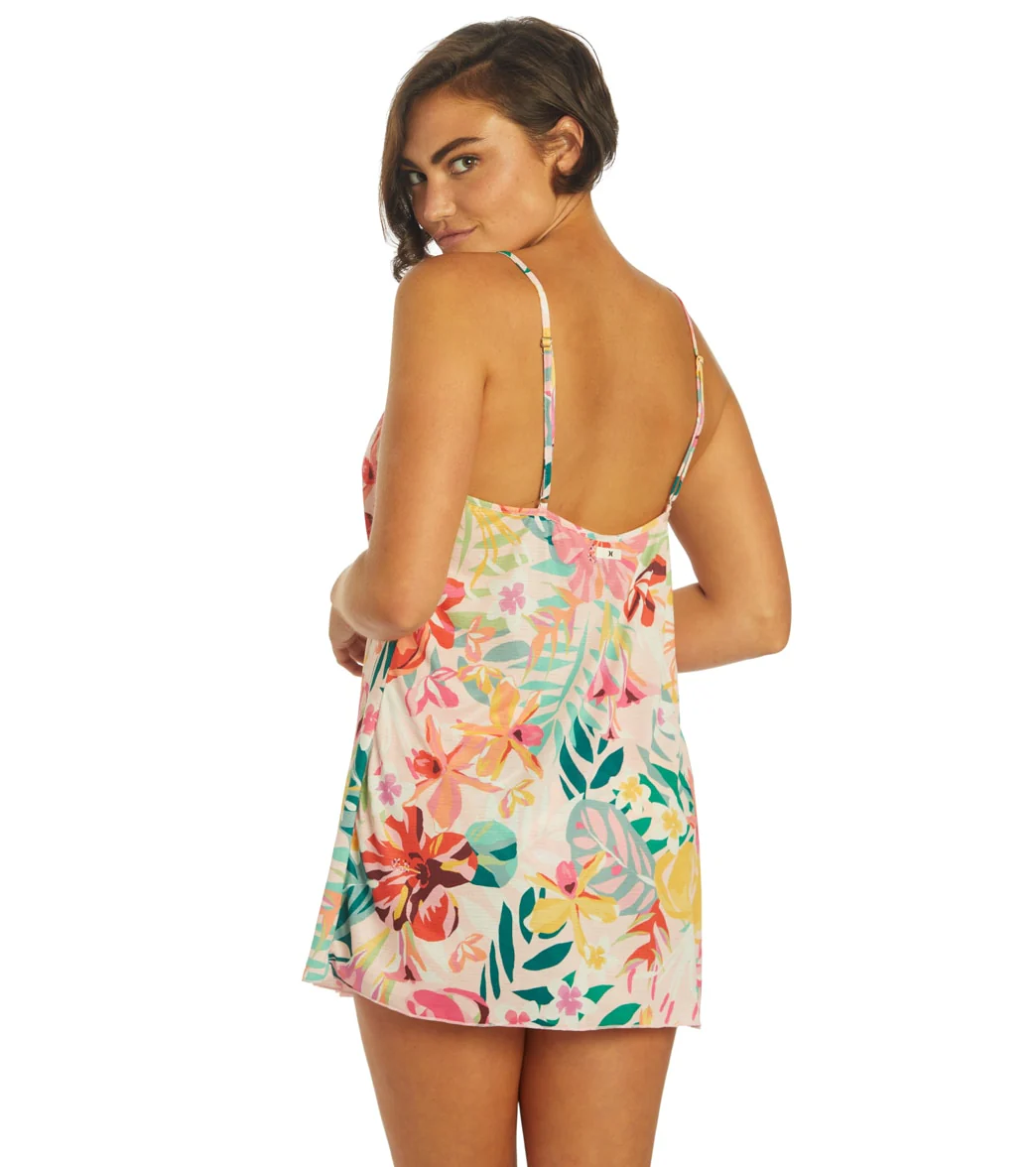 Hurley Women's Floral Pop V Neck Slip Dress - Image 4