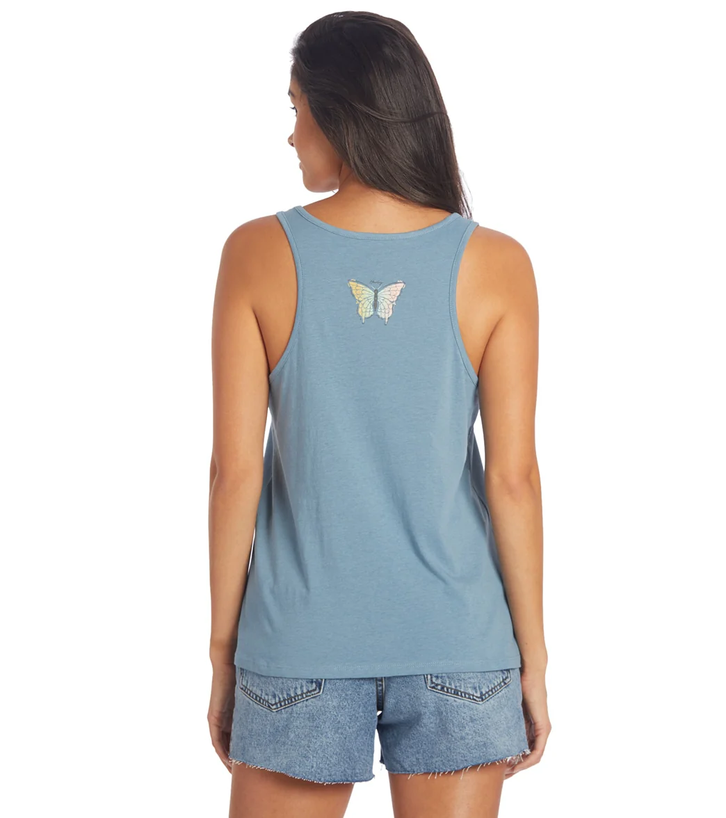Hurley Women's Flutter Washed Racerback Tank - Image 3