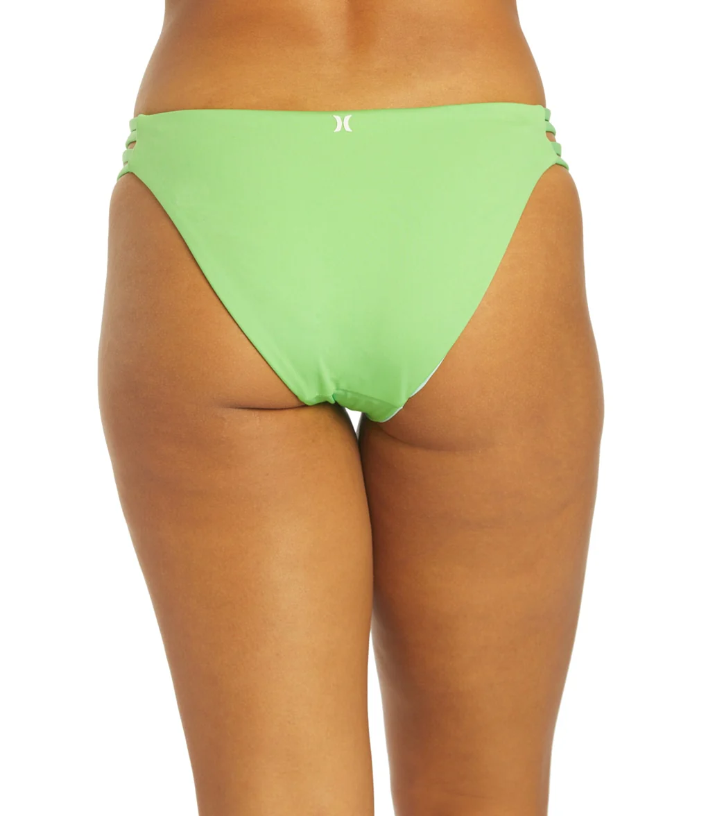 Hurley Women's Max Solid Bikini Bottom - Image 3