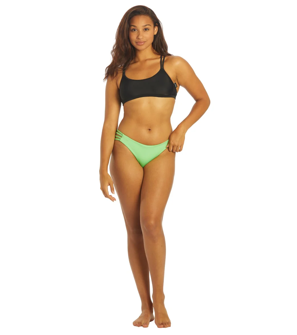 Hurley Women's Max Solid Bikini Bottom - Image 4