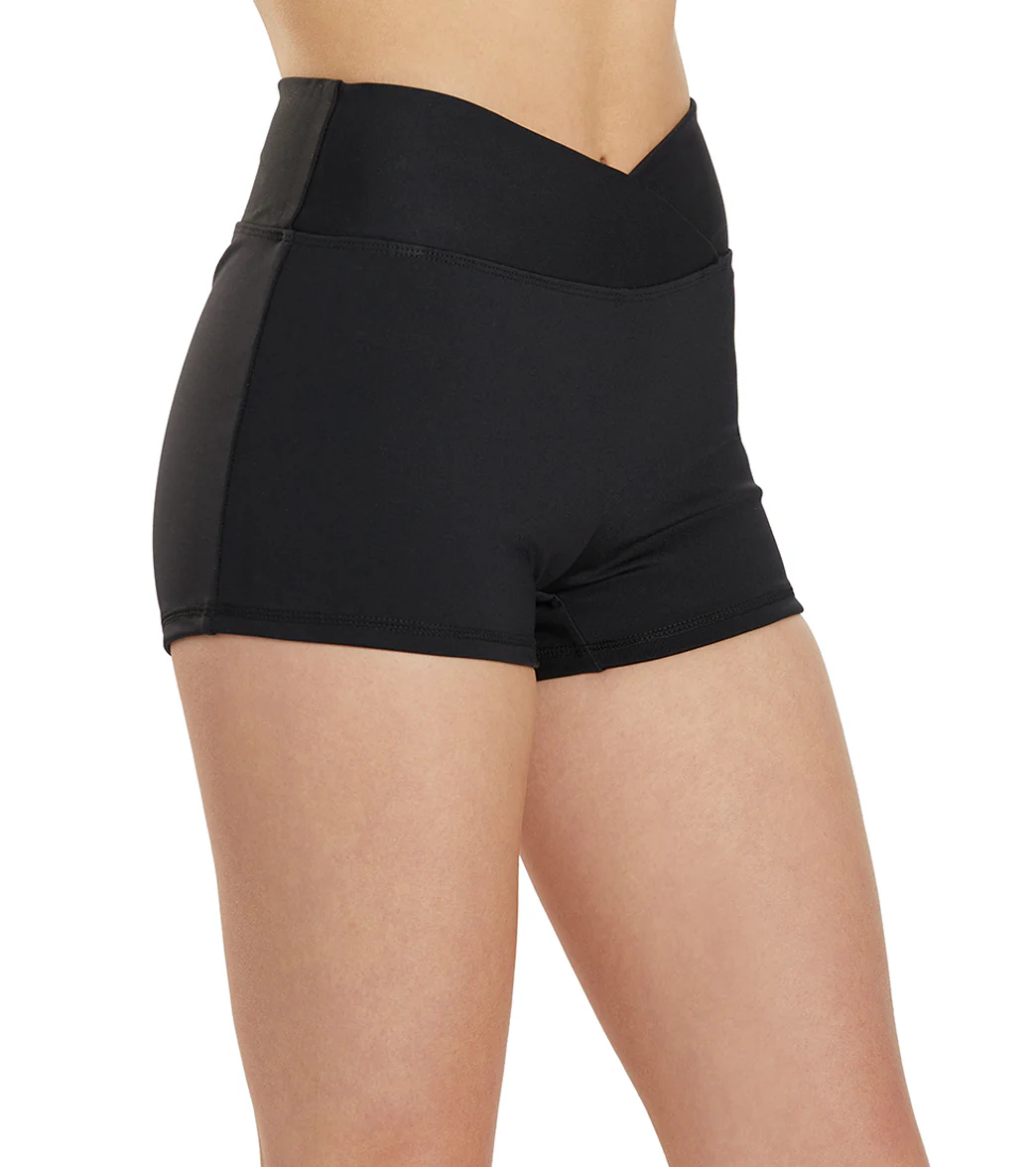 Hurley Women's Max Solid Swim Short - Image 2