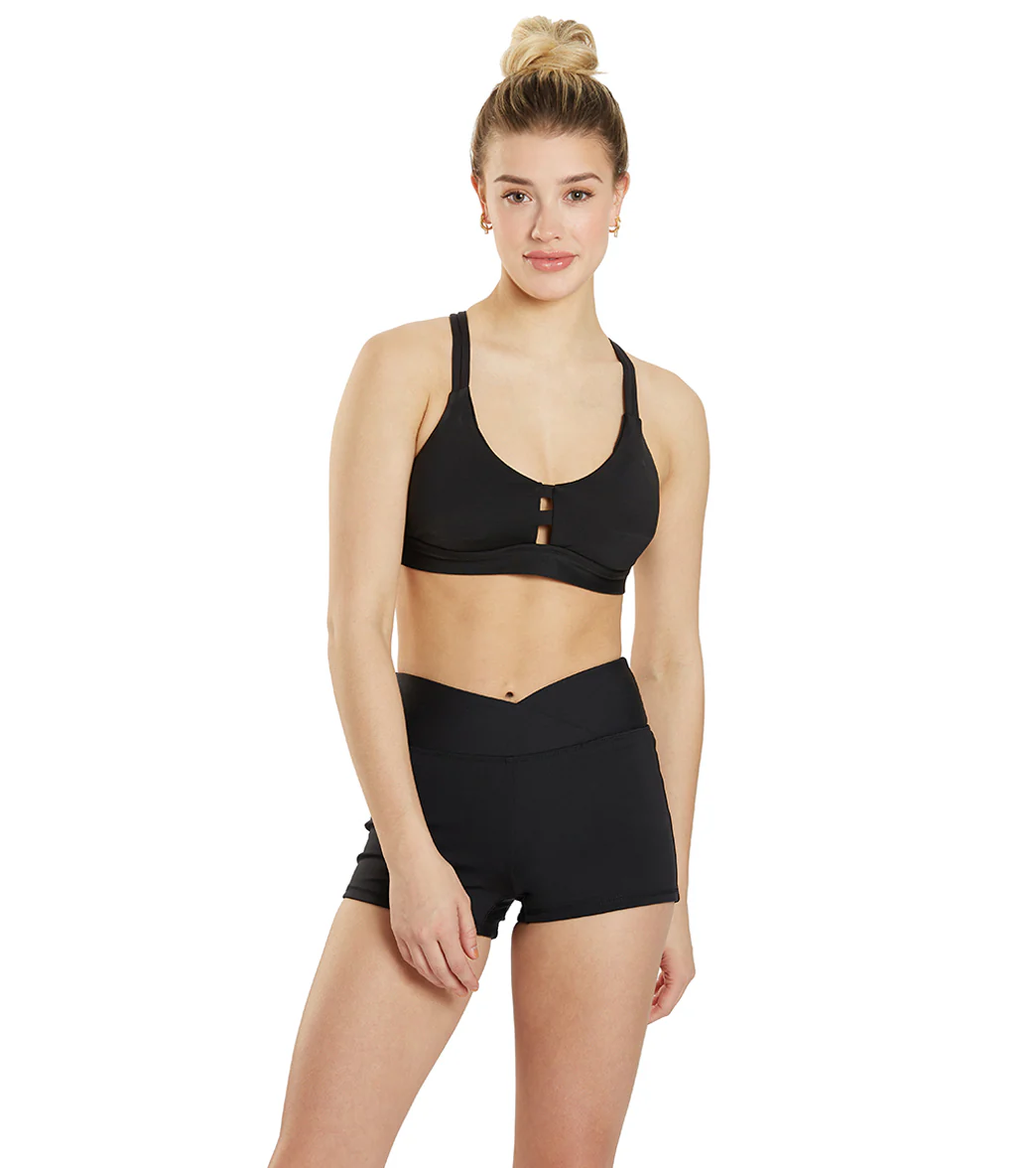 Hurley Women's Max Solid Swim Short - Image 4